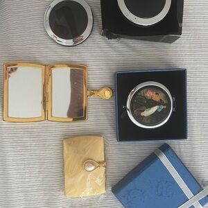 Pocket mirrors. A collection of five pockets mirrors. All brand new.